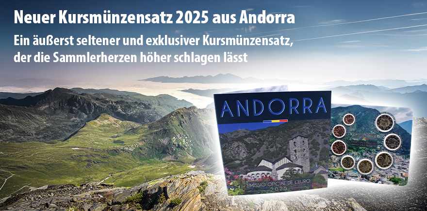 Andorra 3,88 Euro 2025 KMS im Folder