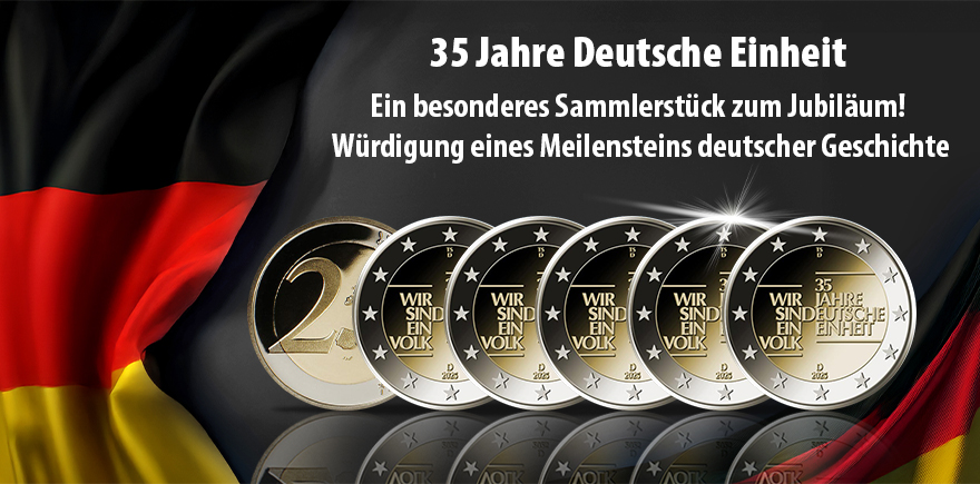 Deutschland 2 Euro 2025 Deutsche Einheit 