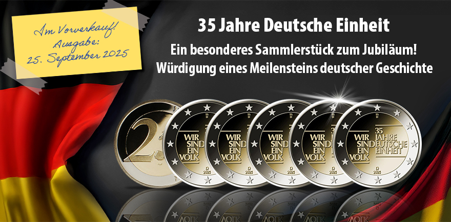 Deutschland 2 Euro 2025 - 35 Jahre Deutsche Einheit