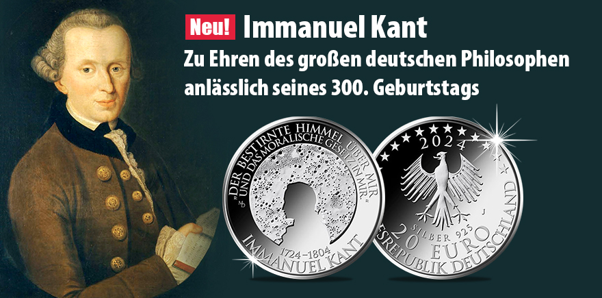  Deutschland 20 Euro 2024 Immanuel Kant