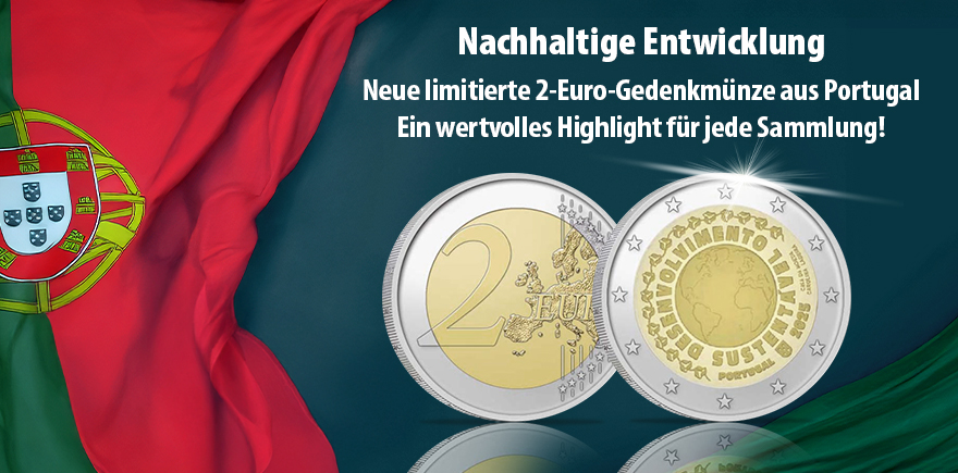 Portugal 2 Euro 2025 Nachhaltige Entwicklung