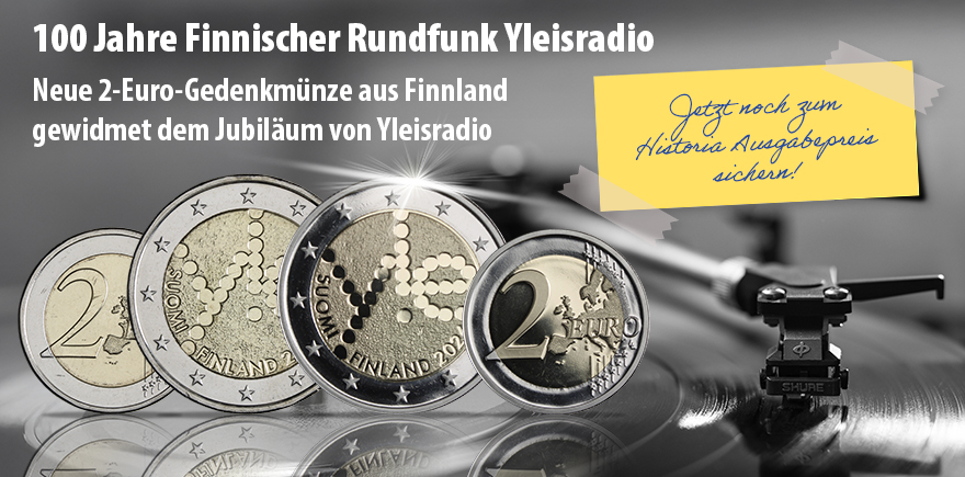 Finnland 2 Euro 2026 - 100 Jahre Finnischer Rundfunk Yleisradio