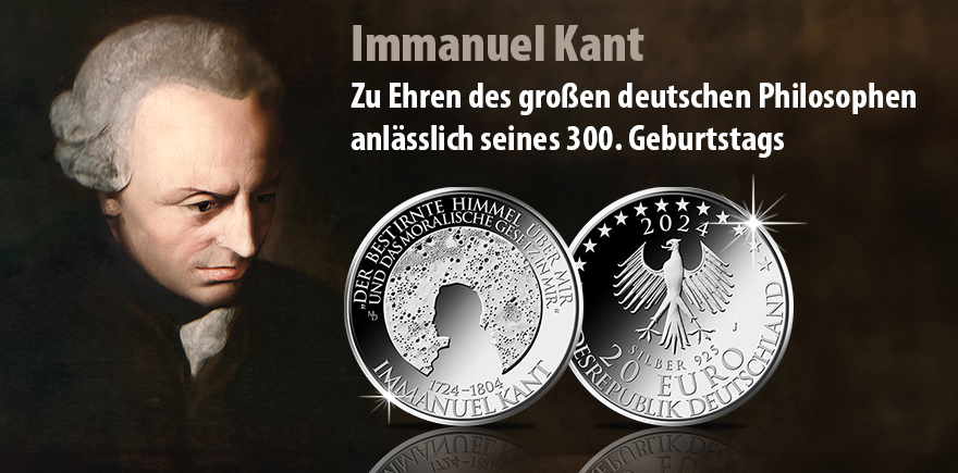  Deutschland 20 Euro 2024 Immanuel Kant