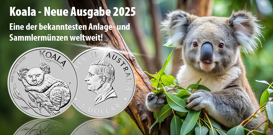 Australien 1 Unze Silber 2025 Koala