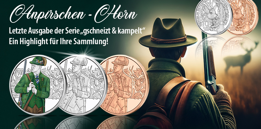 Österreich 10 Euro 2026 Anpirschen - Horn