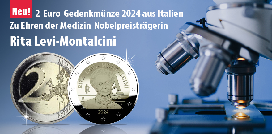  Italien 2 Euro 2024 Rita Levi-Montalcini