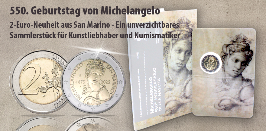 Belgien 2 x 2,5 Euro 2025 - Street Art Bue & 50 Jahre ESA - Messingmünzen