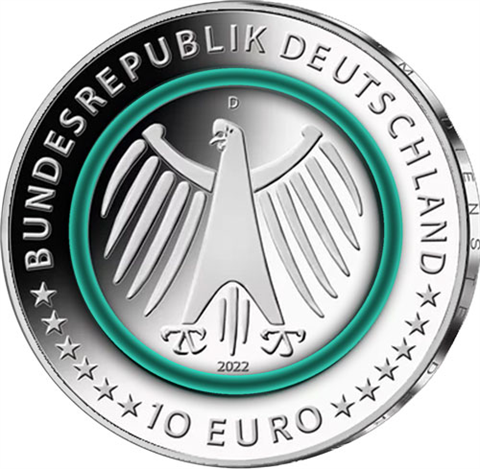 Münze Deutschland 10-Euro-Pflege PP