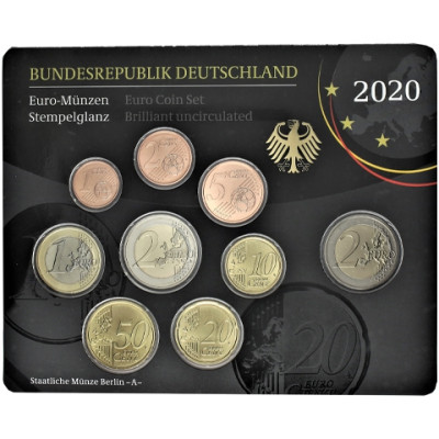 Deutschland 3,88 Euro 2020 KMS Stempelglanz Münzzeichen: A