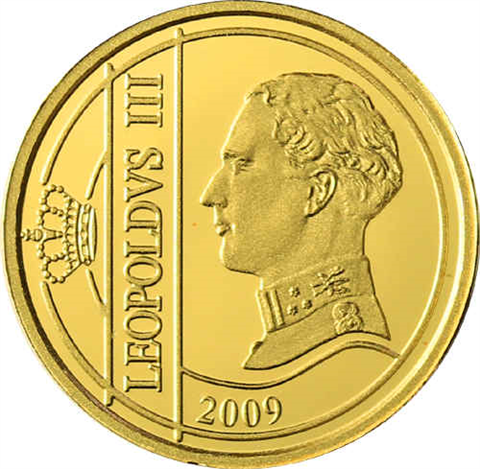 Belgien 12,5 Euro 2009 Leopold III - I