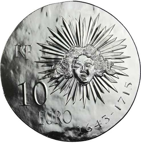 Frankreich 10 Euro 2014 Von Clovis zur Republik - Louis XIV. I_ergebnis