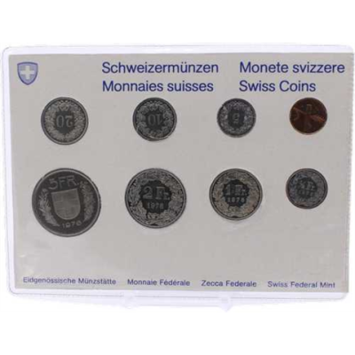 Schweiz-8,88 Franken-1976-bfr-KMS-Blister-RS