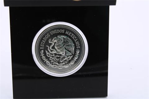 Mexiko-200 Dollar-1986-AGstgl-Fußball-RS