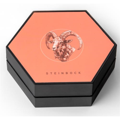 Münzetui-Steinbock-geschlossen