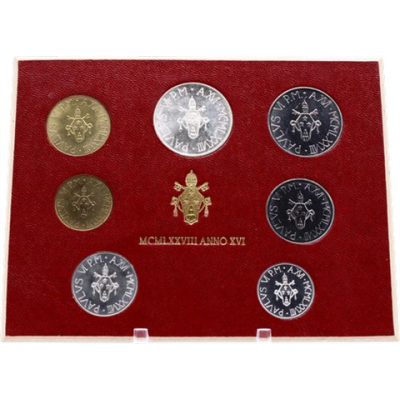 Vatikan-885 Lire-1978-stgl-KMS-RS