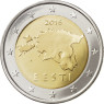 2 Euro Kursmuenze aus Estland von 2016