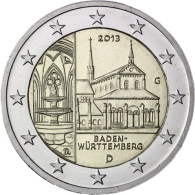 Deutschland-2Euro-2013-Kloster-Maulbronn-G-RS