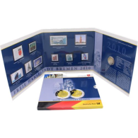 Deutschland-2Euro-Briefmarken-2010-Bremer Roland-Folder