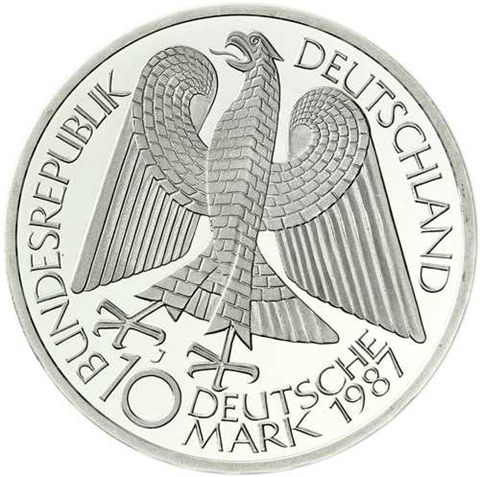 Deutschland 10 DM Silber 1987 Stgl. 750 Jahre Berlin I