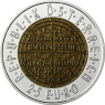 Österreich-25Euro-2006-Hgh-Silber-Niob-Europäische-Satellitennavigation-I