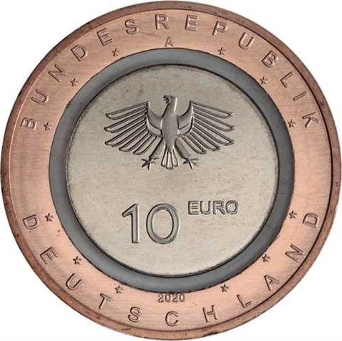 Deutschland-10 Euro-2020-Stgl-An Land-RS