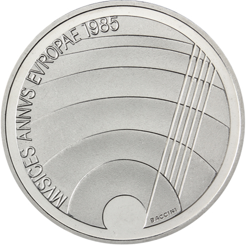 Schweiz-5Franken-1985-bfr-JahrDerMusik-RS