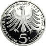 Deutschland 5 DM Silber 1975 PP Albert Schweitzer in Münzkapsel