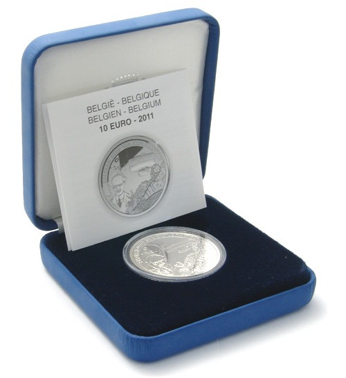 Belgien 10 Euro 2011 Tiefseeforscher Piccard - III