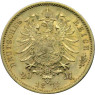 J. 290  Württemberg 20 Mark 1872-1873  Karl