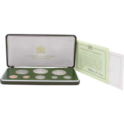 TrinidadTobago-16,91 Dollar-1980-PP-KMS-Etui
