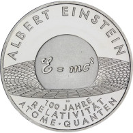 10 Euro Silber 2005 Albert Einstein -  Relativität