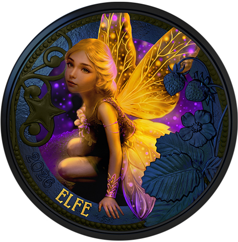 Österreich-3Euro-2026-Fabelwesen-Elfe-RS