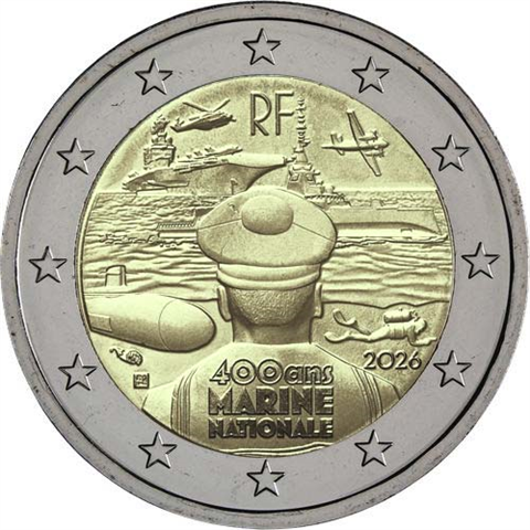Frankreich-2-Euro-2026-Französische-Marine-RS