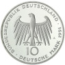 Deutschland 10 DM Silber 1991 stgl. Deutsche Einheit, Brandenburger Tor