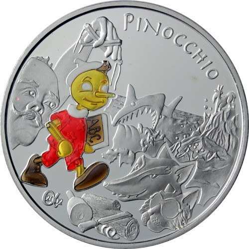 Frankreich 1,5 Euro 2002 PP Märchen Serie - Pinochio III