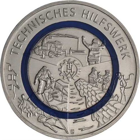 Deutschland-25x10 Euro-2025-Stgl-THW-Rolle