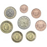 Malta 5,88 Euro 2014 Stgl. KMS mit 2 Euro Unabhängigkeit mit Münzmeisterzeichen