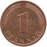 BRD 1 Pfennig 1998 F