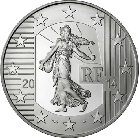 Frankreich10euro2014Sower