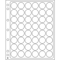 343208 - encap-kunststoffhuellen-fuer-48-muenzen-mit-einem-durchmesser-zwischen-22-und-23-mm-2er-pa