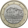 1 Euro Andorra Kursmuenzen Bankfrisch 