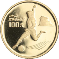 China-100Yuan-1993-AUpp-Fußball-RS