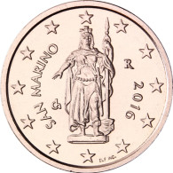San Marino 2 Cent 2016 bfr.Freiheitsstatue von Stefano Galletti