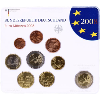Deutschland-5,88 Euro-2008-Stgl-Kurs-MzzJ-RS