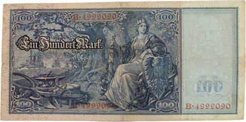 RO.43-100Mark-21.4.1910-gebraucht-RS