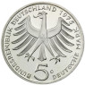 Deutschland 5 DM Gedenkmünze 1975 Albert Schweitzer 