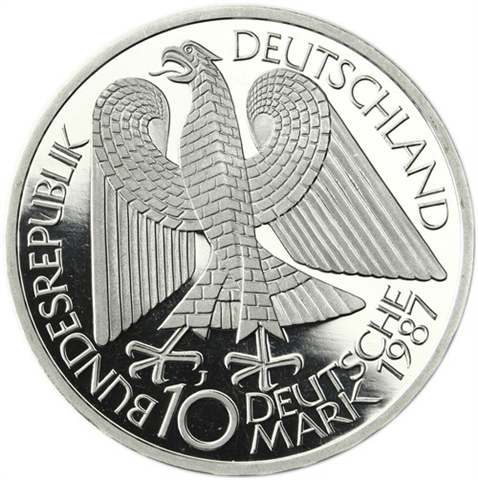Deutschland-10DM-1987-PPAg-750-Jahre-Berlin-RS
