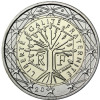 Kursmünze aus Frankreich 2 Euro 2016 mit dem Motiv Lebensbaum  Sondermünzen Gedenkmünzen Münzkatolog bestellen 