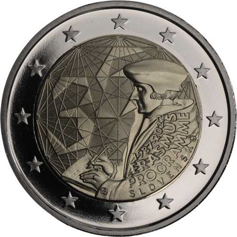 Slowakei-2 Euro-2022-PP-Erasmus-Etui