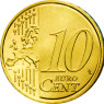 Estland 10 Euro- Cent  2016 bfr. Landkarte 